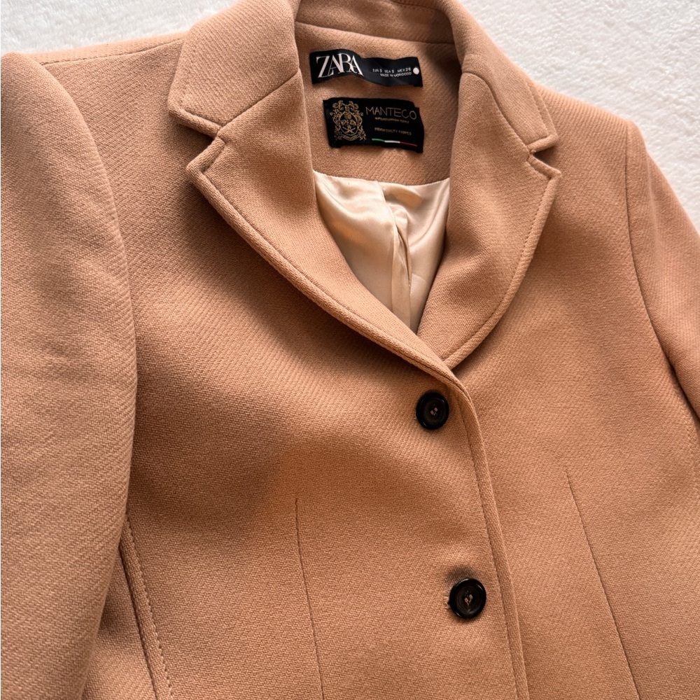 Zara Manteco Coat - Picture 3 of 5
